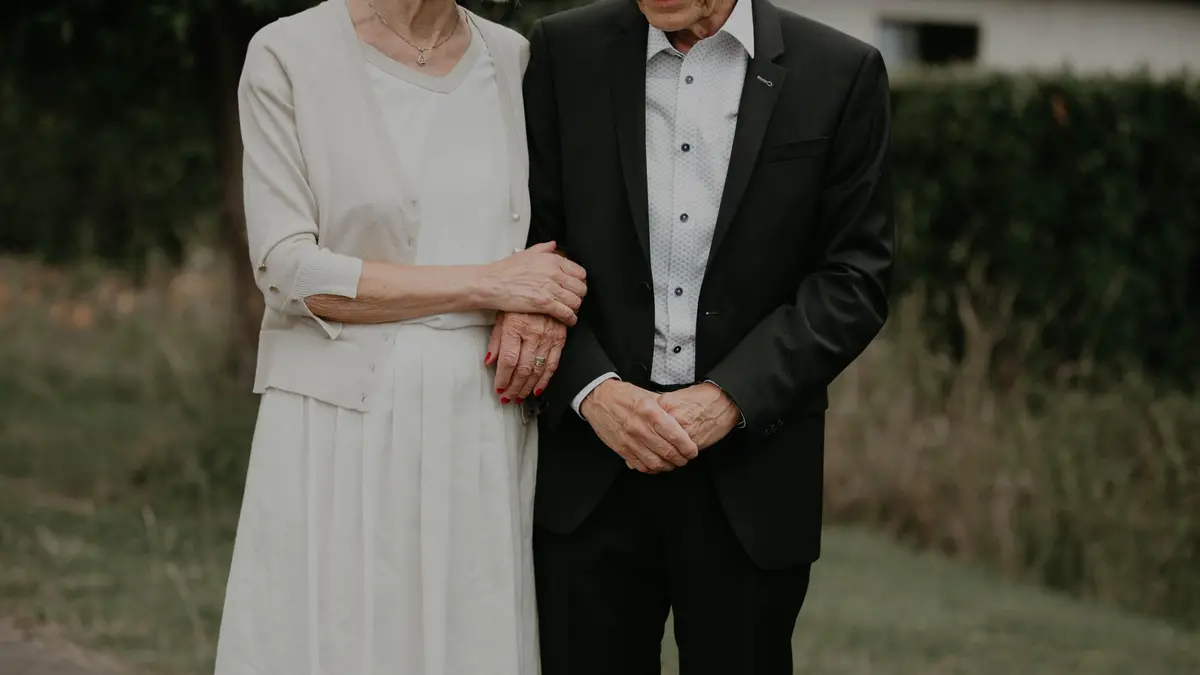 Angelica e Rossano sono convolati a nozze in tarda età