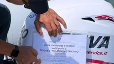 Il sequestro dei natanti da parte della Guardia di Finanza