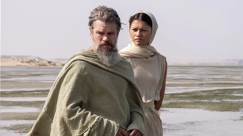 Matt Damon e Zendaya in Odissea di Nolan