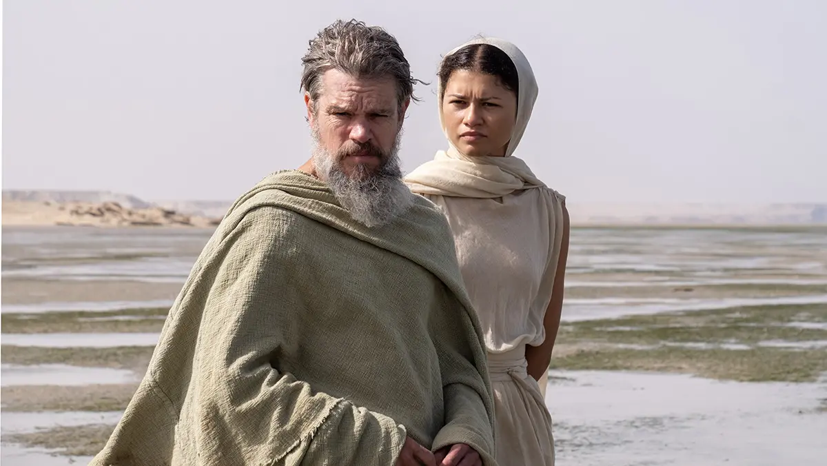 Matt Damon e Zendaya in Odissea di Nolan
