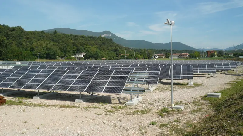 Un parco fotovoltaico