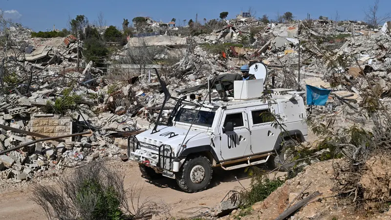 Missione Onu. Un blindato dell’Unifil nel sud del Libano