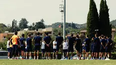 L'Union Brescia ha cominciato ad allenarsi a Salò