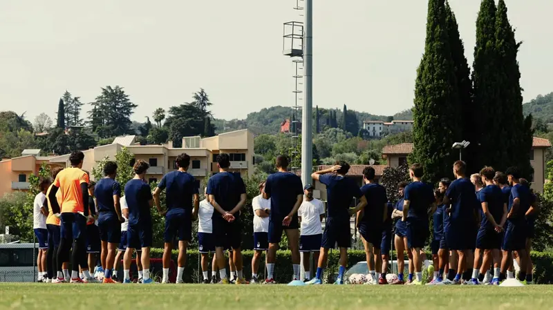 L'Union Brescia ha cominciato ad allenarsi a Salò