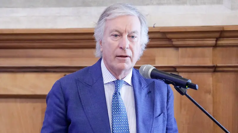 Il presidente della Camera di Commercio di Brescia, Roberto Saccone