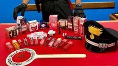 La refurtiva recuperata dai carabinieri