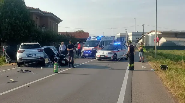 L'incidente a Rovato