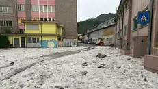 I danni provocati dal maltempo a Lumezzane
