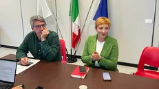 Emilio Del Bono e Miriam Cominelli - © www.giornaledibrescia.it