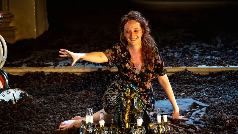 «Anna Cappelli», Valentina Piciello in scena - Foto Luigi Angelucci