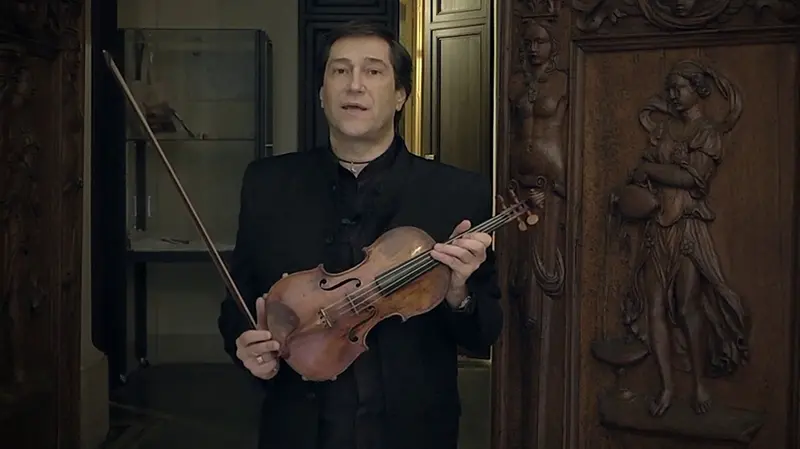 Il «Violin Noir» nelle mani di Guido Rimonda