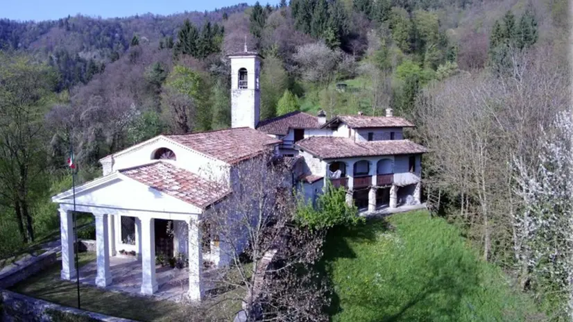 Una panoramica del santuario del Visello © www.giornaledibrescia.it