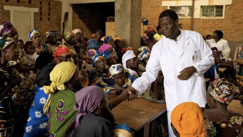 Il ginecologo Denis Mukwege, Premio Nobel 2018 - Foto Mukwegefoundation.org