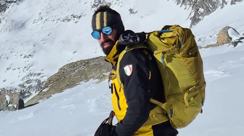 L’istruttore Nicolò Boffelli della Guardia di Finanza