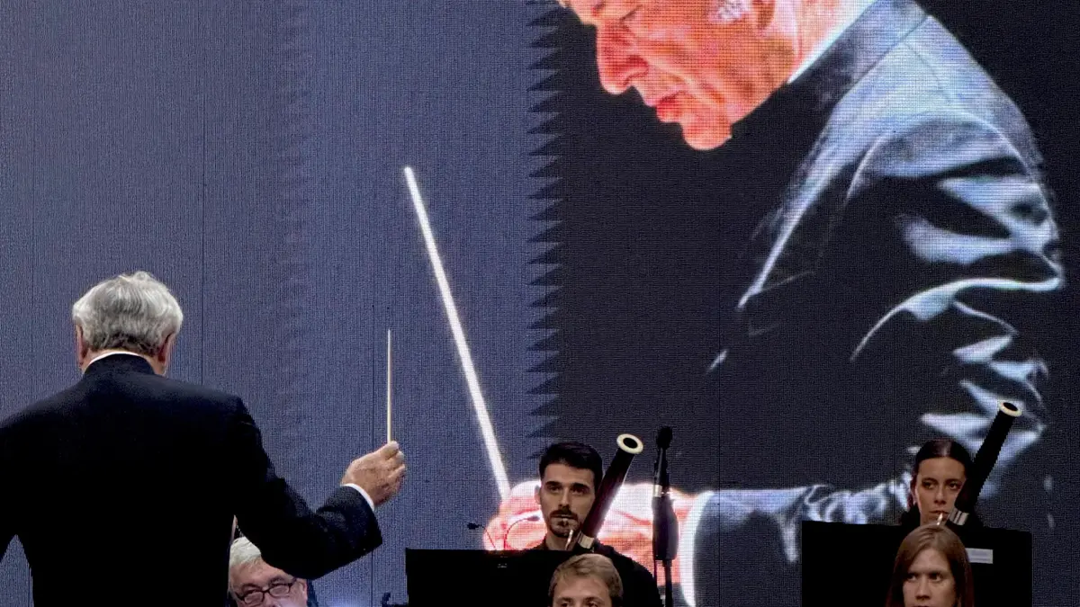 Il concerto diretto da Pier Carlo Orizio per il Papa