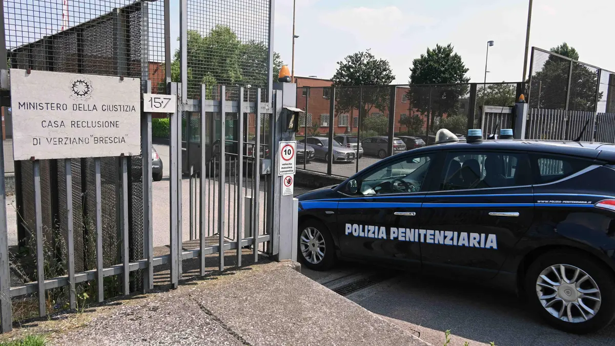 Il carcere di Verziano - © www.giornaledibrescia.it