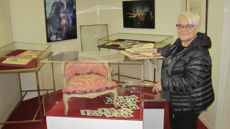La poltroncina che usava lady Peg