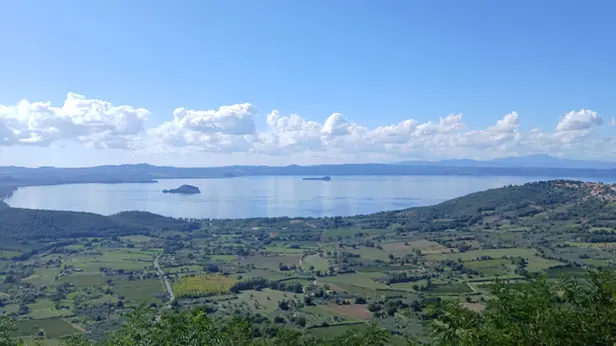 Il lago di Bolsena - Foto Wikipedia