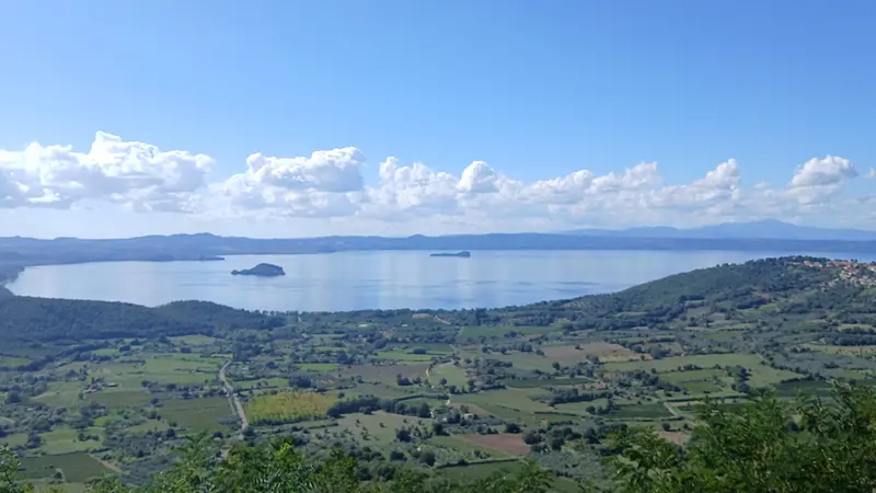Il lago di Bolsena - Foto Wikipedia