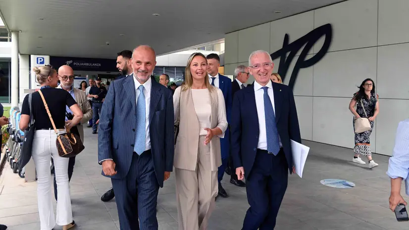 Il ministro Schillaci in Poliambulanza