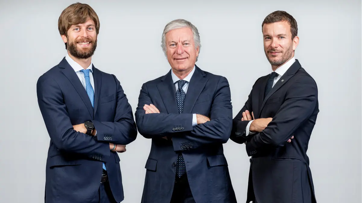 Alla guida di Olimpia Splendid: il presidente Roberto Saccone con i figli Marco e Francesco