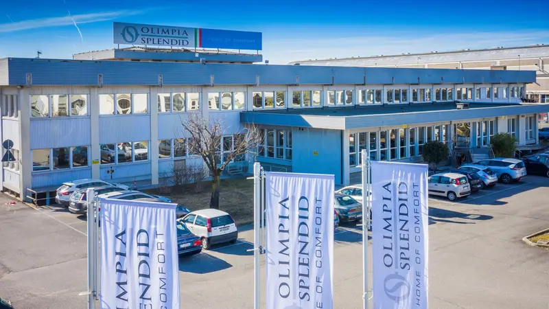 La sede di Olimpia Splendid a Cellatica