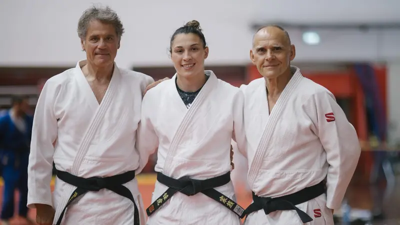 Star dello judo: Majorana con Alice Bellandi e Ezio Gamba