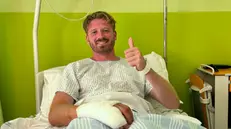 Il sorriso di Gori dopo l'operazione - Union Brescia