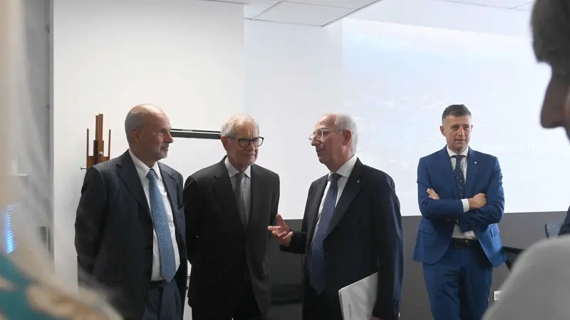 L'incontro tra il ministro e il professor Taccolini