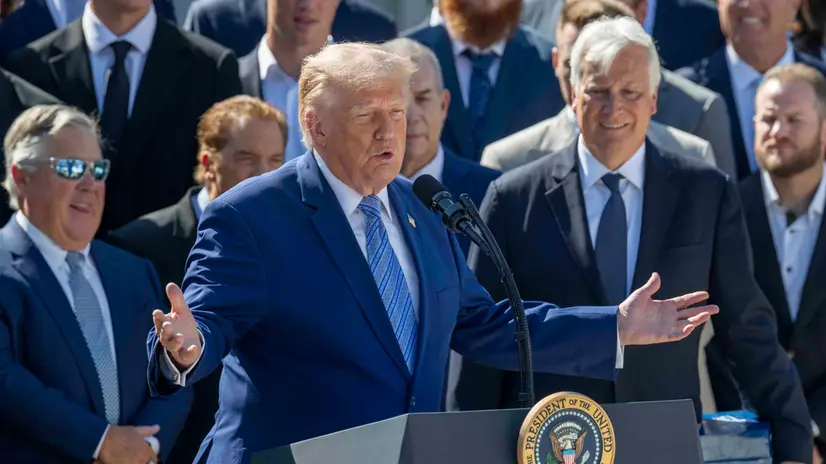 Il presidente degli Stati Uniti, Donald Trump - Foto Ansa © www.giornaledibrescia.it