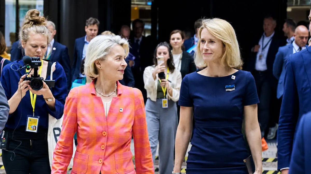 La presidente della Commissione europea von der Leyen e l’Alta rappresentante dell’Unione Kallas - Foto European Commission