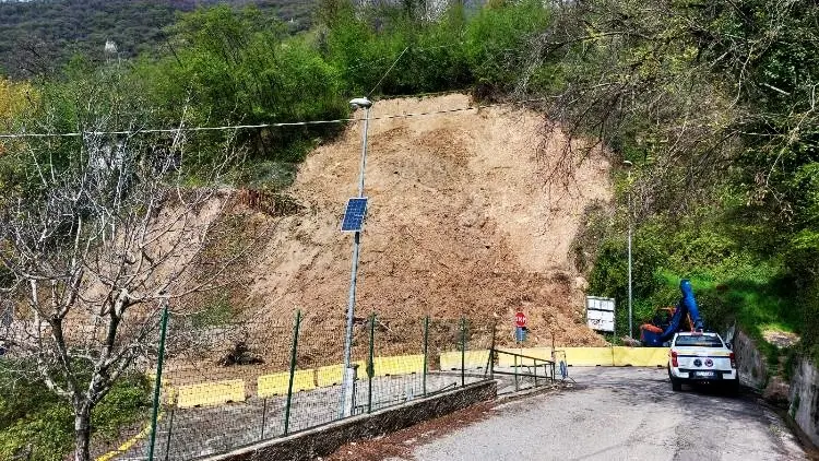 Lo smottamento del febbraio 2024