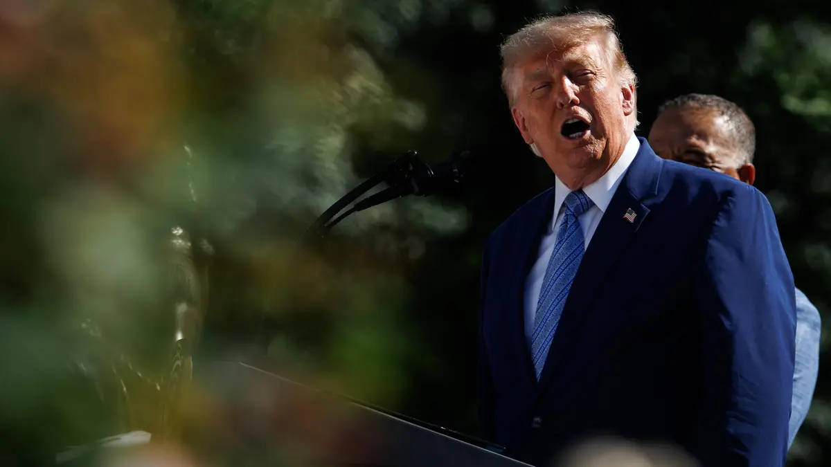 Donald Trump, presidente degli Stati Uniti - Foto Epa/Samuel Corum © www.giornaledibrescia.it