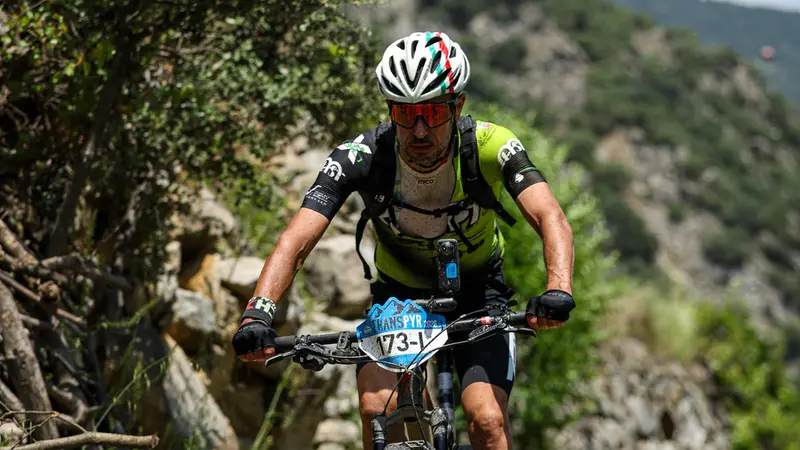 Alberto Polo in azione alla Transpyr