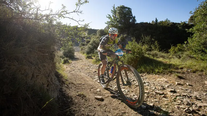 Alberto Polo in azione alla Transpyr