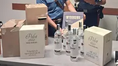 I carabinieri con la refurtiva