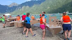 Le barche di cartone