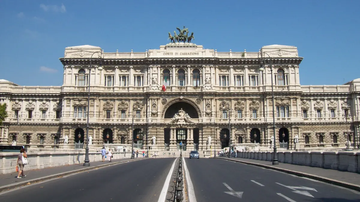 La Corte suprema di cassazione della Repubblica italiana - Foto Wikipedia