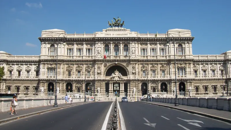 La Corte suprema di cassazione della Repubblica italiana - Foto Wikipedia