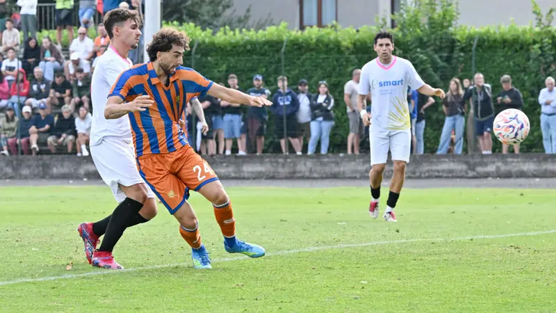 Sport Calcio Brescia Serie C Amichevole Union Brescia Rappresentativa Dilettanti nella foto Brayan Boci (Union Brescia) 26-07-2026 agenzia Newreporter Pasotti