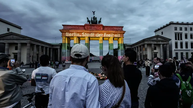 «Berlino città della libertà» - Foto Ansa © www.giornaledibrescia.it