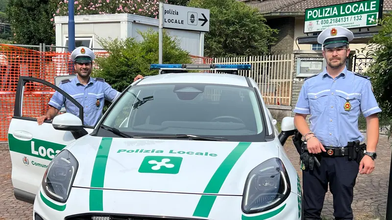 Gli agenti coordinati dal comandante Patrizio Tosoni