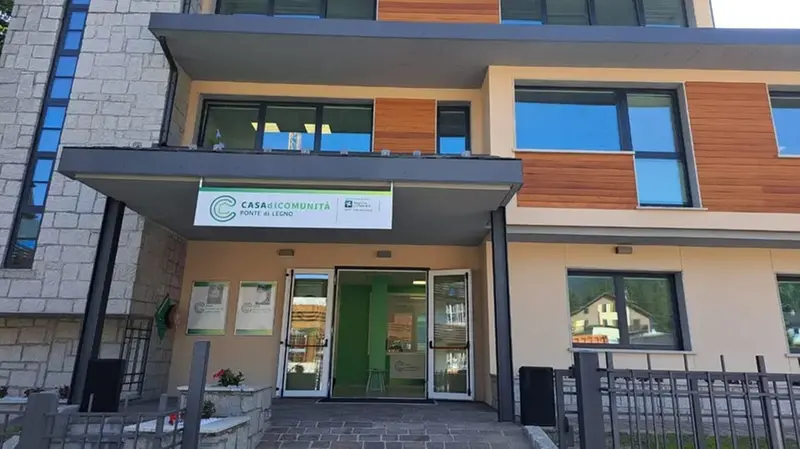 La Casa di comunità di Ponte di Legno, ora priva di pediatria