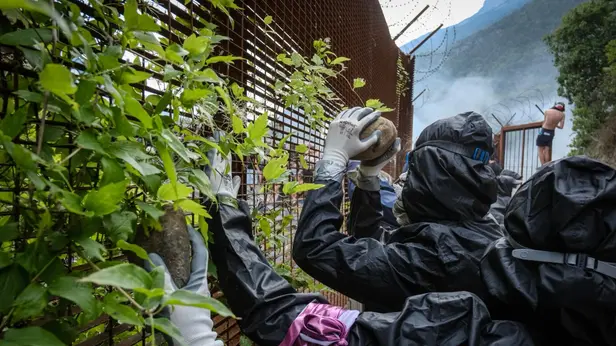 L'assalto al cantiere di Chiomonte