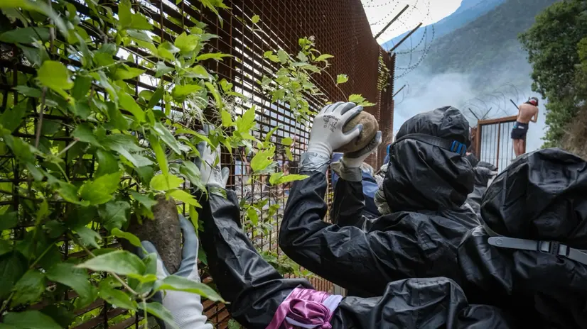 L'assalto al cantiere di Chiomonte