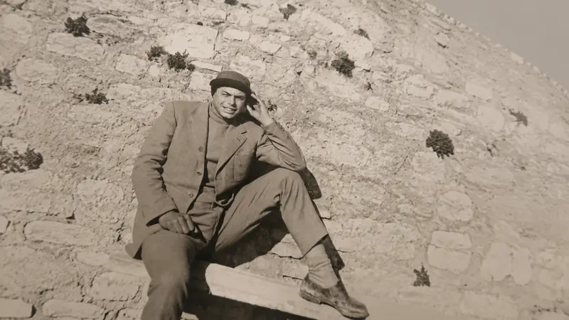 Massimo Bianchi in una foto d'epoca