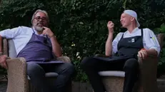 Lo chef bretone con il bergamasco Michele Cambianica