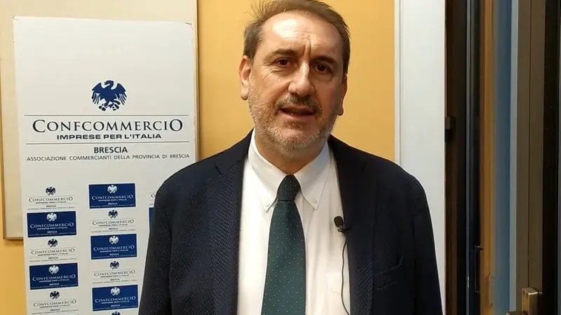 Il presidente di Confcommercio Brescia, Carlo Massoletti