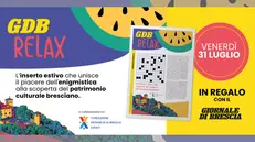 In regalo con il Giornale di Brescia arriva GdB Relax con 48 pagine di giochi