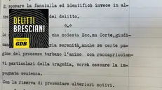 La nuova puntata di Delitti bresciani, «Correva l'anno 1946: l'ultima notte di Lucia»
